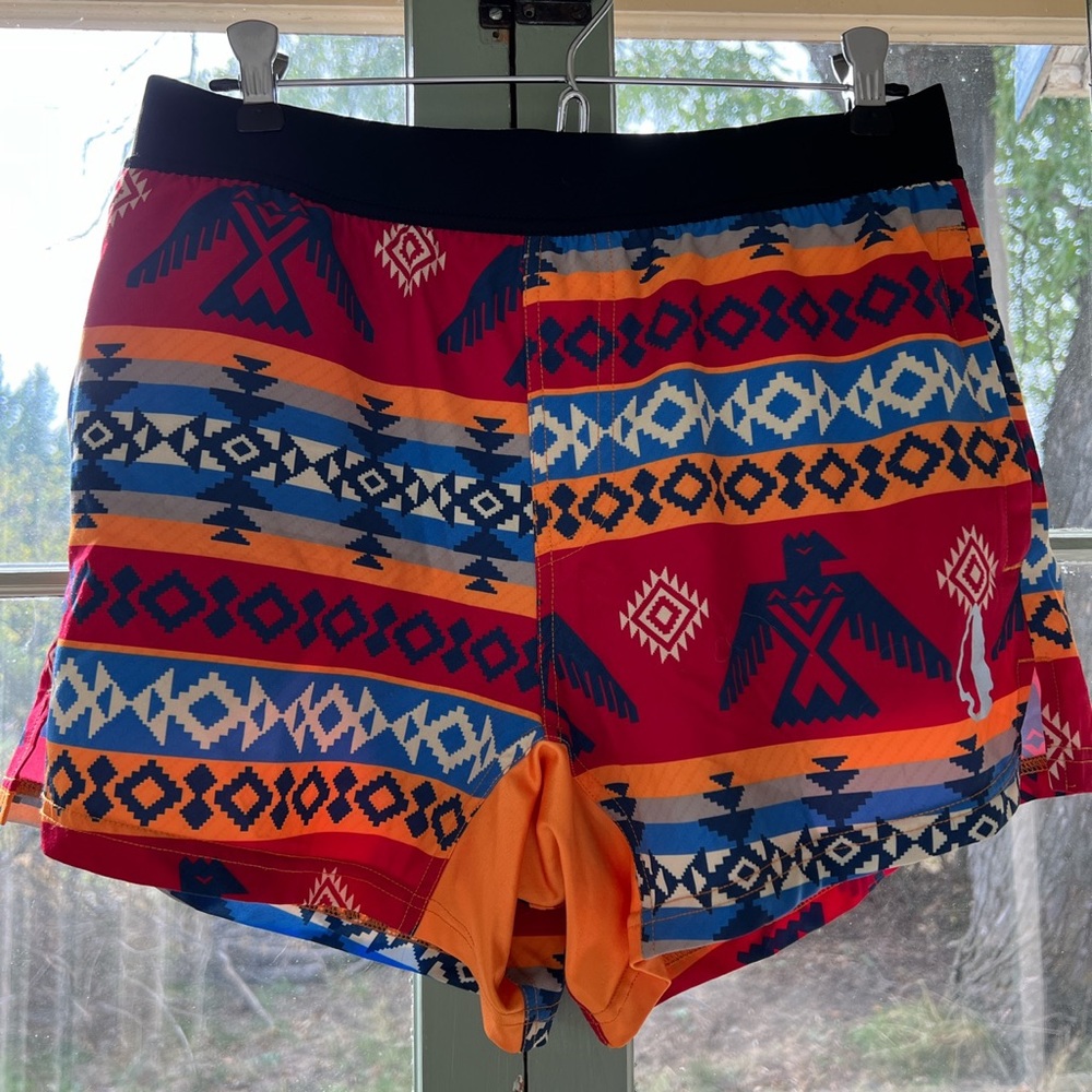 Men’s runner shorts tribal print THF Tachuntfish